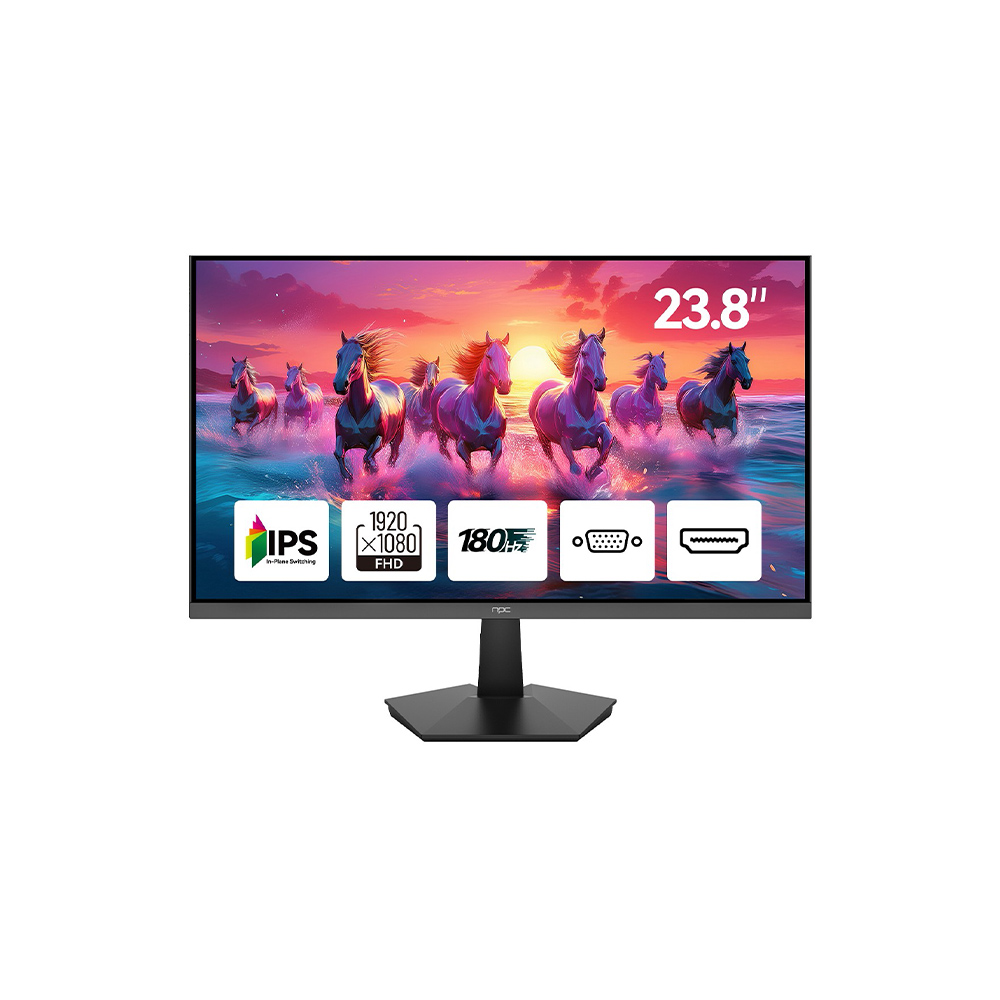 Npc MD2408-A 23.8 inch 1920x1080 5ms 180Hz multimedia HDMI DP IPS Monitör
