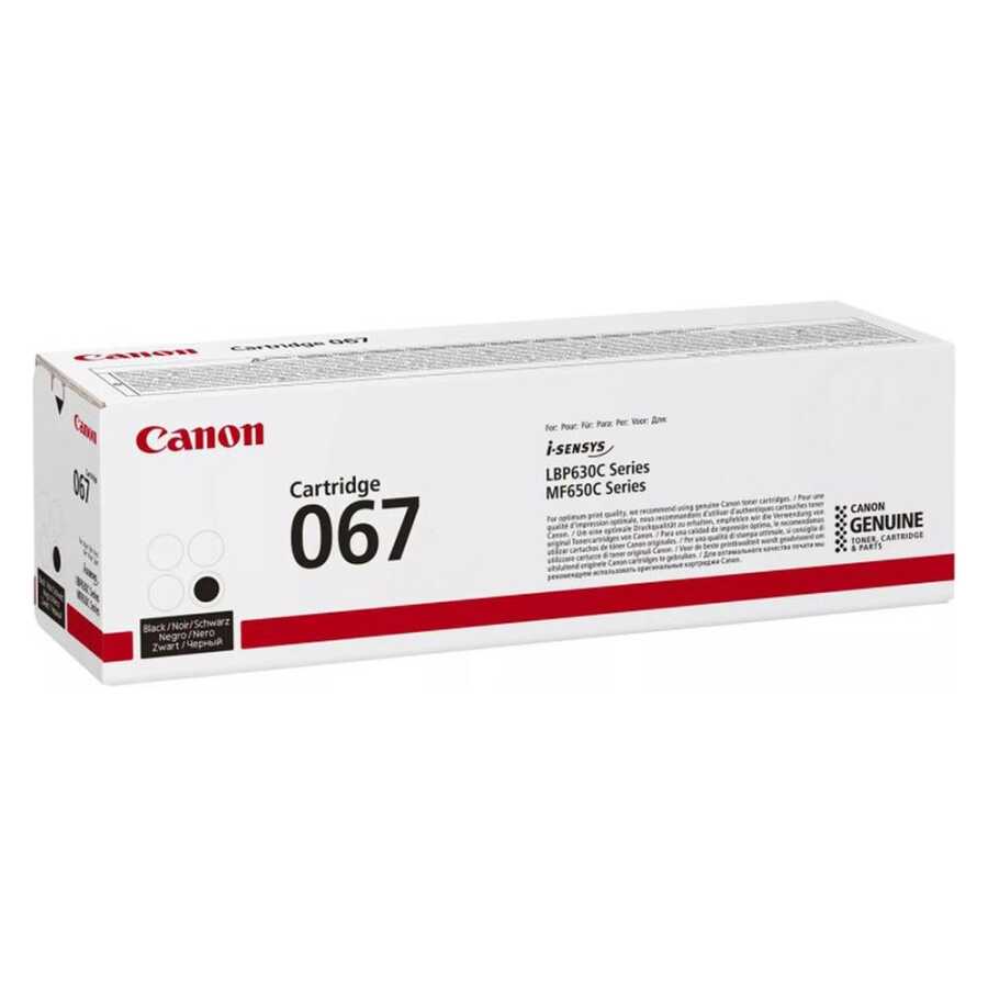 Canon 5102C002 CRG-067BK 1.350 Sayfalık Siyah Orijinal Lazer Toner