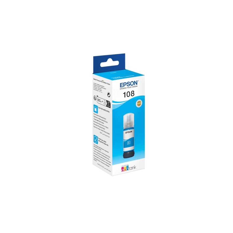 Epson C13T09C24A 108 70ml 7.200 Sayfalık Mavi Orijinal Mürekkep