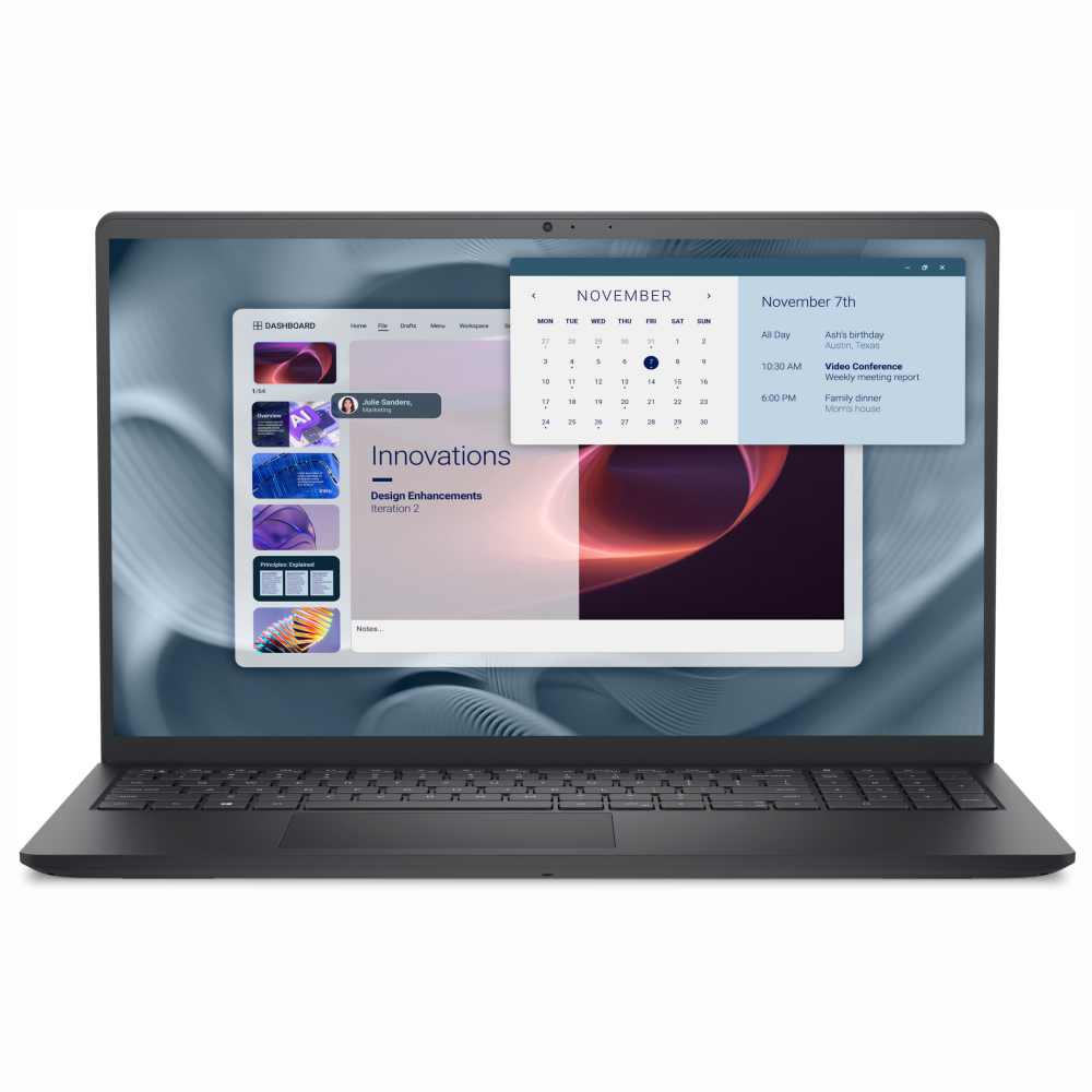 Dell Pro 15 Essential PV15250 CI7 1355U 3.7GHz 16GB 512GB SSD 15.6 Ubuntu Notebook Bilgisayar