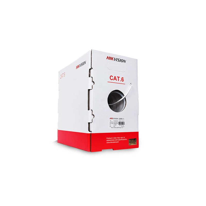 Hikvision DS-1LN6U-G 305 Mt UTP AWG 23 CAT6 Yanmaz Gri Data Kablosu