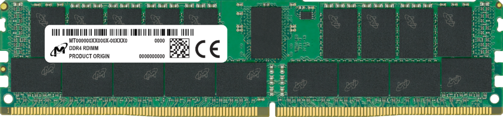 Micron MTA36ASF4G72PZ-3G2R 32 GB DDR4 3200Mhz CL22 RDIMM Sunucu Bellek