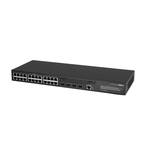 Dahua AS5500-24GT4XF 24 Port Gigabit Ethernet 4 Port 10g SFP L3 Yönetilebilir Ethernet Switch
