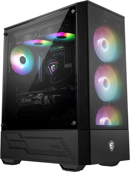 Msi MAG FORGE 112R PSU YOK 4x12CM ARGB Fan Temperli Cam ATX Oyuncu Kasası