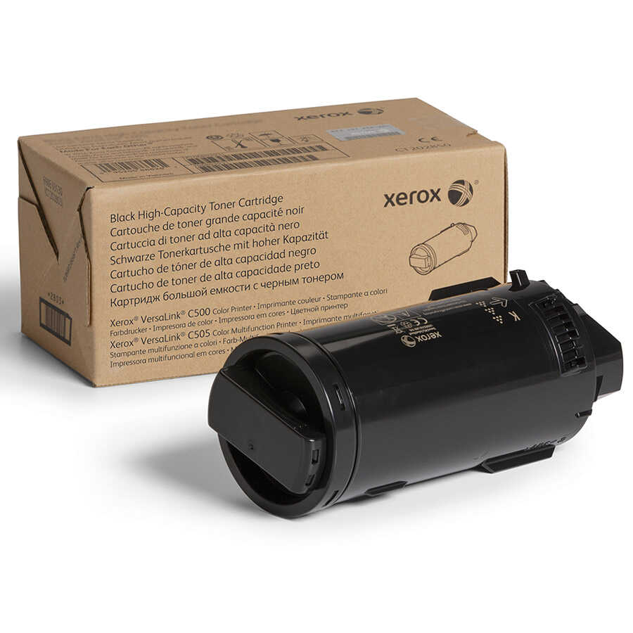 Xerox 106R03887 C500-C505 12.000 Sayfalık Yüksek Kapasiteli Siyah Orijinal Laser Toner