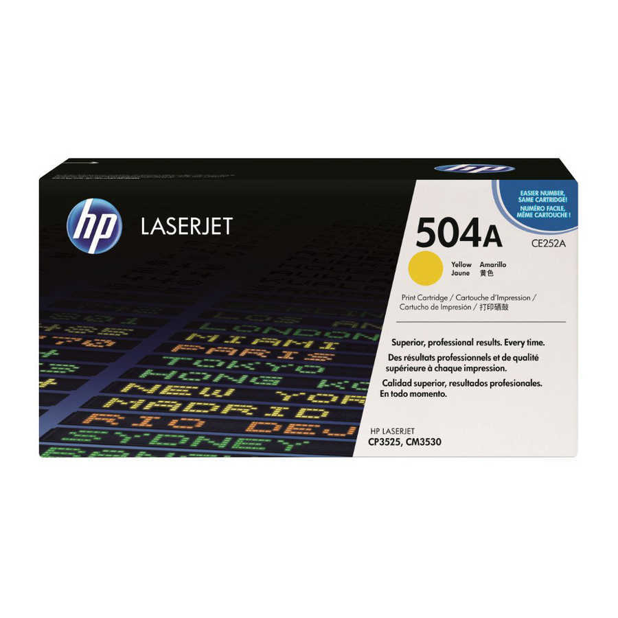 Hp CE252A 504A 7.000 Sayfalık Sarı Orjinal Laser Toner