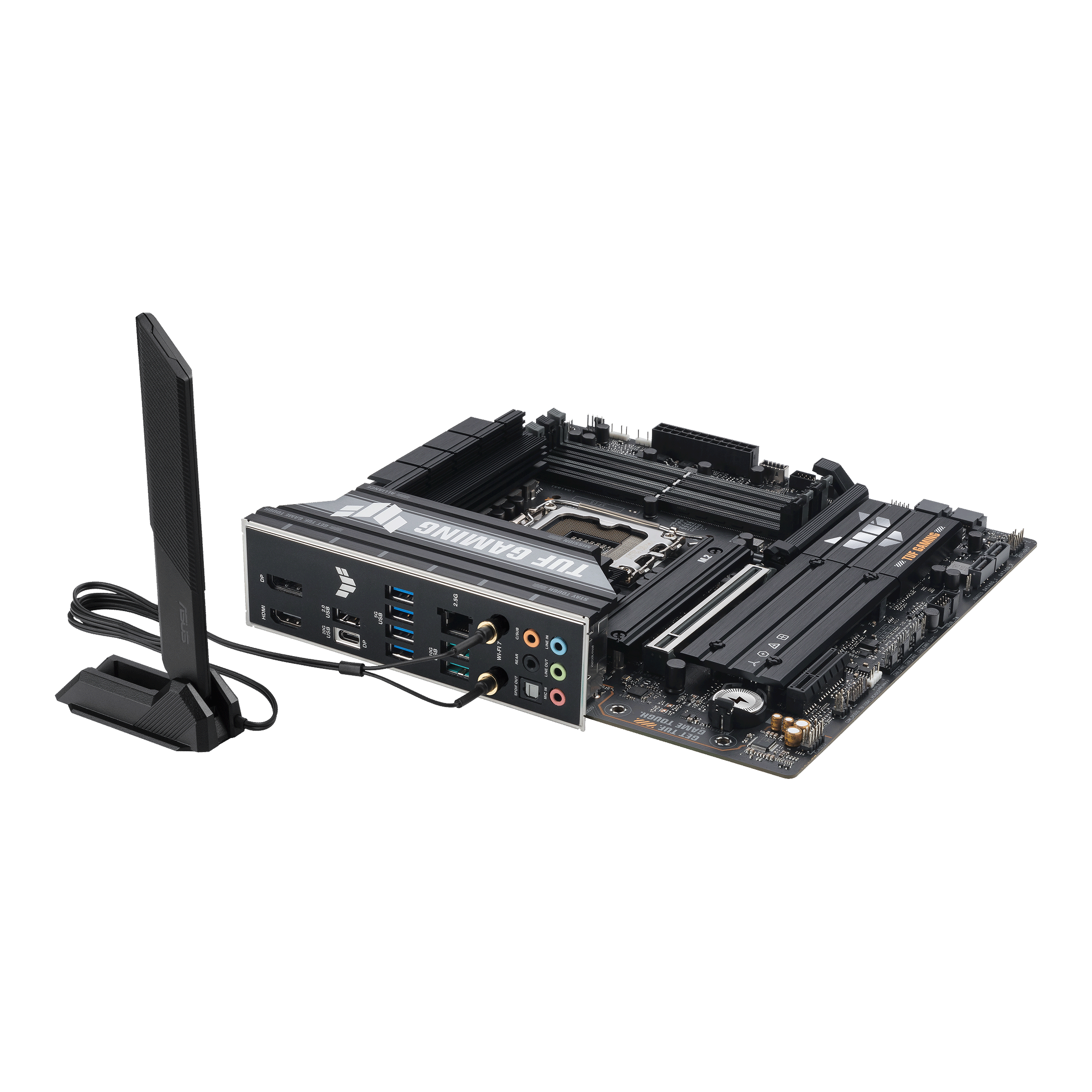 Asus TUF GAMING B860M PLUS WIFI Sc-1851 DDR5 8800Mhz 3xM2 Wifi7 5Gbit LAN ATX INTEL Anakart