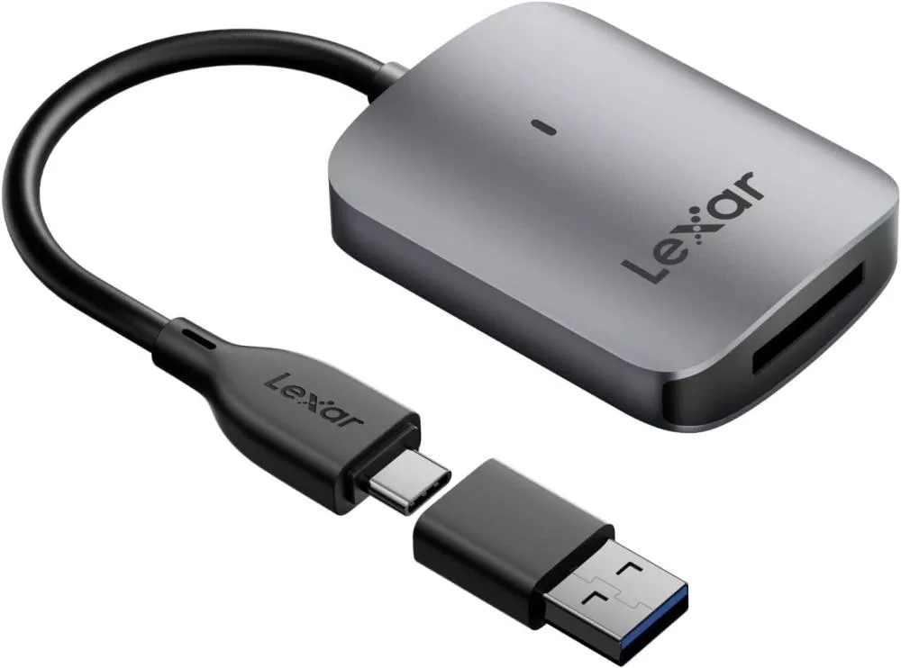 Lexar LRW515U-RNHNG USB 3.2 Gen2 USB A Type C to CF Express Type A Professional Kart Okuyucu
