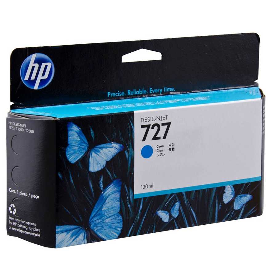 Hp B3P19A 727 130 Ml Geniş Format Cam Göbeği Orijinal Inkjet Kartuş