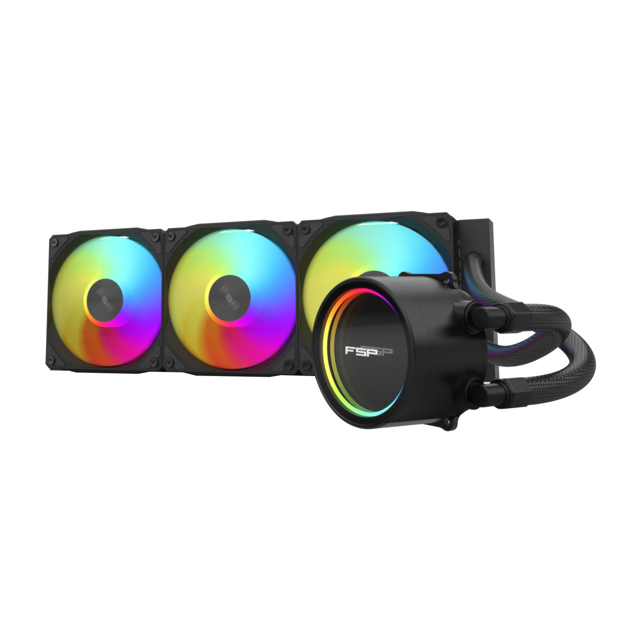 Fsp AE36-B 360mm 3x12cm ARGB Fanlı AMD-INTEL 1851-AM5 Uyumlu Sıvı Soğutmalı İşlemci Fanı