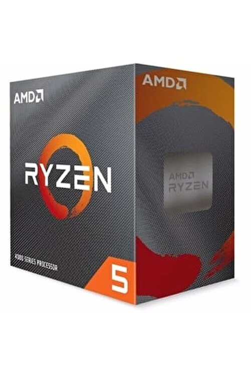 Amd Ryzen 5 4500 Sc-AM4 3.6Ghz 8Mb 6 Core 65W VGA YOK Box AMD İşlemci