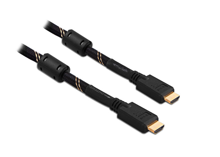 S-Link SLX-2770 70 Mt HDMI to HDMI 1.4v 3D Çift Filtre Çipsetli Koruma Kılıflı HDMI Kablo