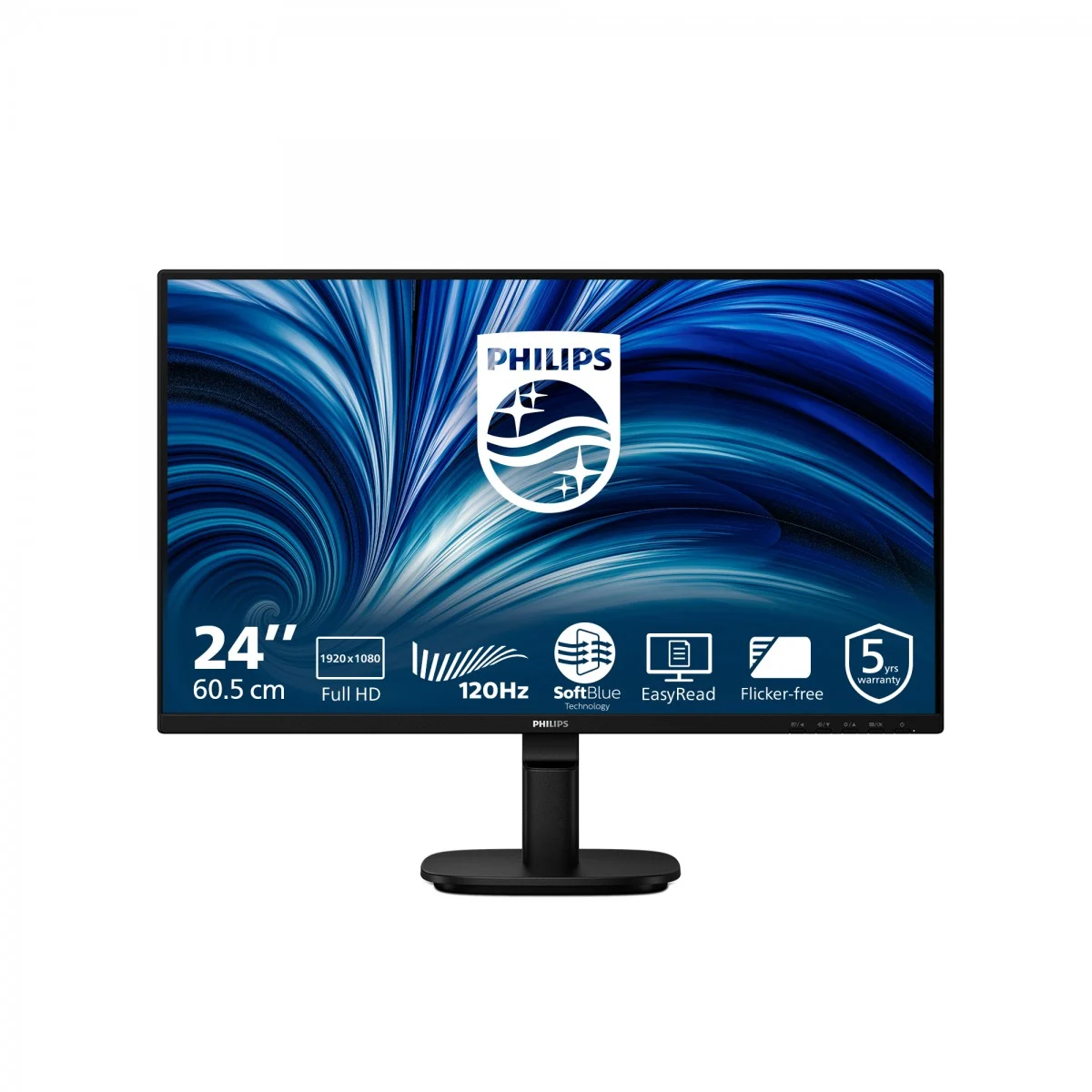 Philips 24B2N2200/00 23.8 inhc 1920x1080 4ms 120HZ Multimedia VGA HDMI Monitör
