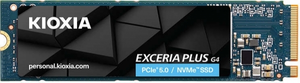 Kioxia LVD10Z002TG8 2 TB 10000-8200 Exceria Plus G4 PCIe NVMe GEn5 M.2 22x80 SSD Harddisk