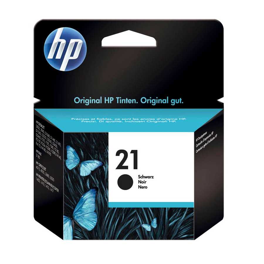 Hp C9351AE 21 190 Sayfalık Siyah Orijinal Inkjet Kartuş