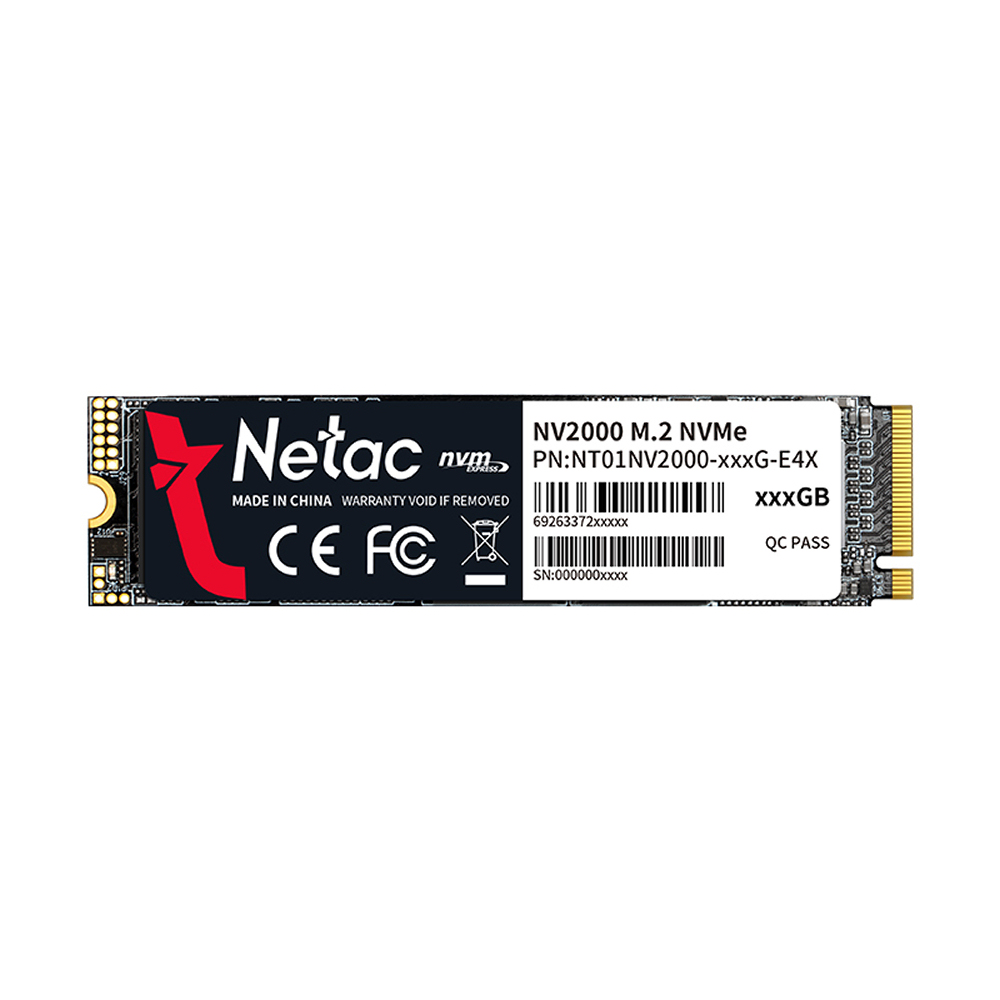 Netac NT01NV30ES-512-E4X 512 GB NV30ES 3200-1200Mb/s PCIe NVMe M2 Gen3 22x80 SSD Harddisk