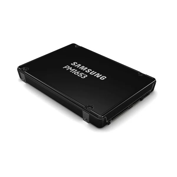 Samsung MZILG7T6HBLA-00A07 7.68 TB PM1653 4300-3800Mb/s 24G SAS 2.5 inch Kutusuz SSD Harddisk