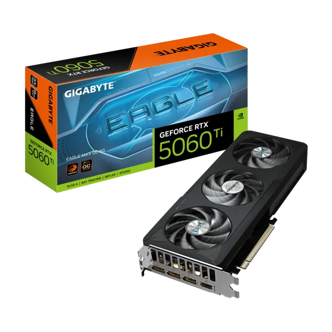 Gigabyte GV-N506TEAGLEMAX OC-8GD 8 GB GDDR7 GeForce RTX 5060 Ti Eagle Max OC 128Bit NVIDIA Ekran Kartı