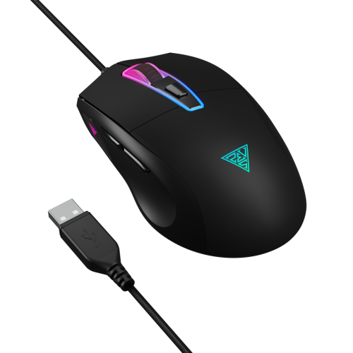 Gamdias ZEUS M5 USB 12800Dpi 7 Programlanabilir Tuşlu Siyah Kablolu Oyuncu Mouse