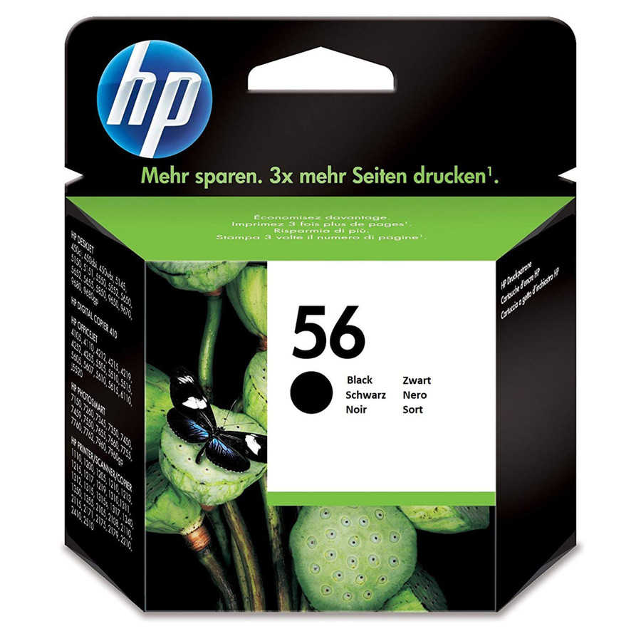 Hp C6656AE 56 520 Sayfalık Siyah Orijinal Inkjet Kartuş