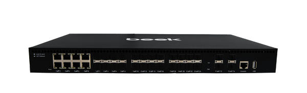 Beek BN-GS-5324X 24 Port Gigabit SFP 8 Port Gigabit RJ45 L3 Yönetilebiler Fiber Switch