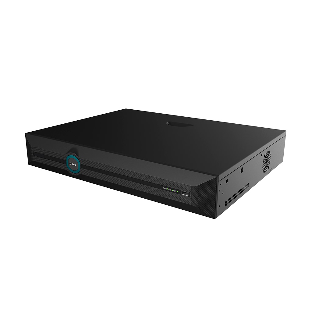 Ttech NVR-3464HM-4K 64 Kanal 8Mp 4K HDMI VGA 4xSATA 10TB HDD Desteskli NVR Kayıt Cihazı