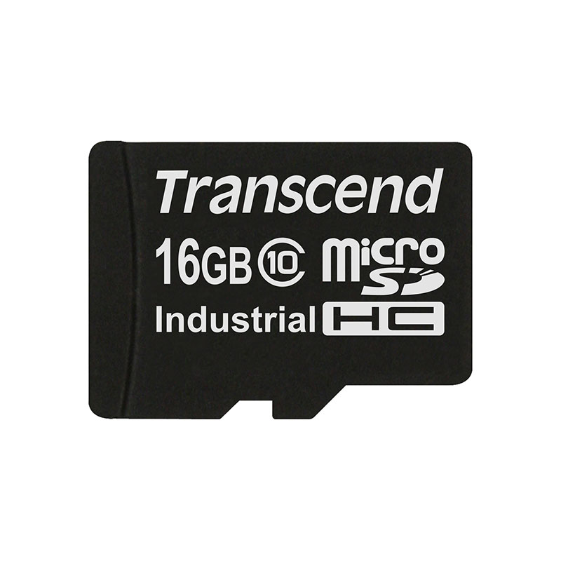 Transcend TS16GUSDC10I 16 GB SDHC Class 10 UHS-I Industrıal miroSD Hafıza Kartı