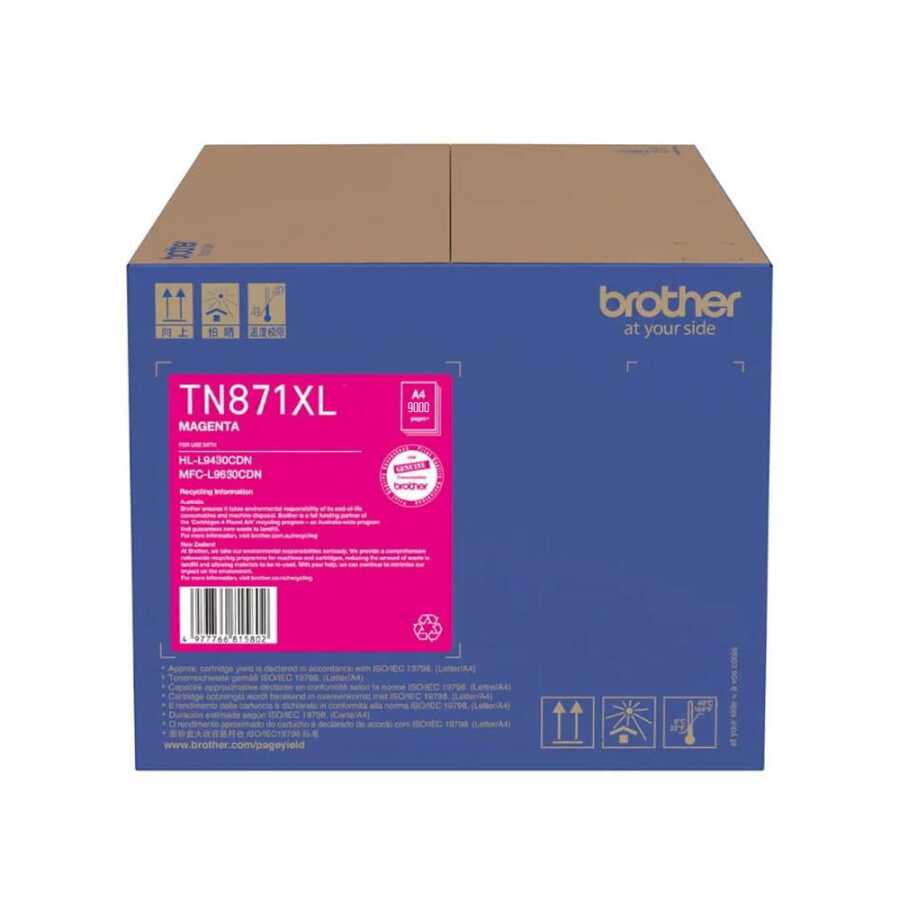 Brother TN-871XLM 9.000 Sayfalık Kırmızı Orijinal Lazer Toner