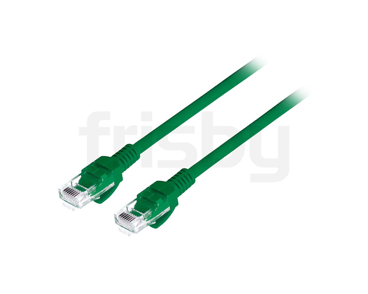 Frisby FA-C6732G 1 Mt UTP CAT6 AWG24 Yeşil Patch Cord Kablo