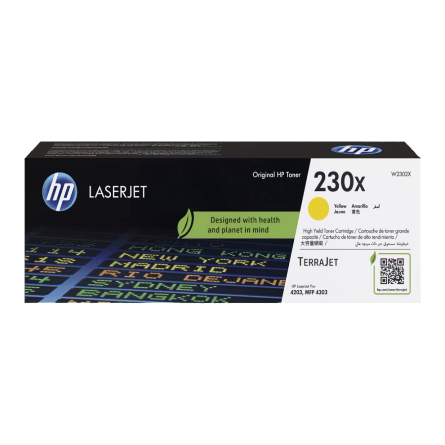 Hp W2302X 230X 5.500 Sayfalık Yüksek Kapasiteli Sarı Orjinal Laser Toner