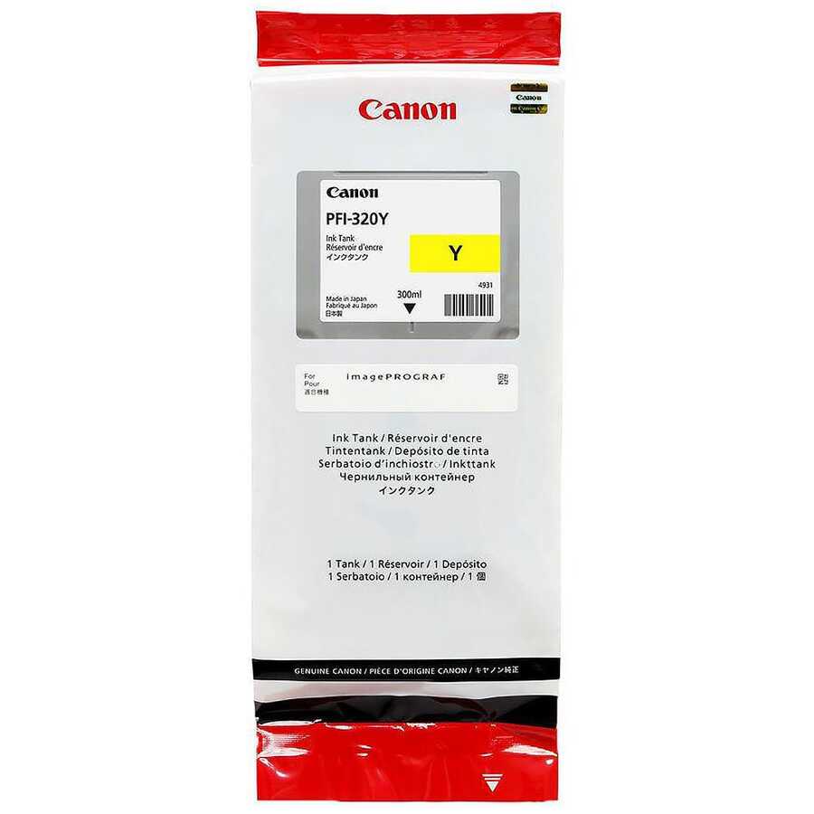 Canon 2893C001 PFI-320 Y 320 Ml Sarı Orjinal Inkjet Kartuş