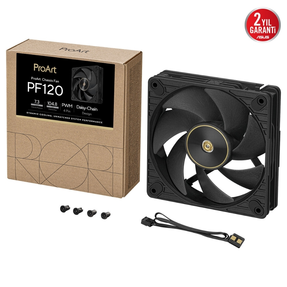 Asus PROART PF120 12cm Siyah Kasa Fanı