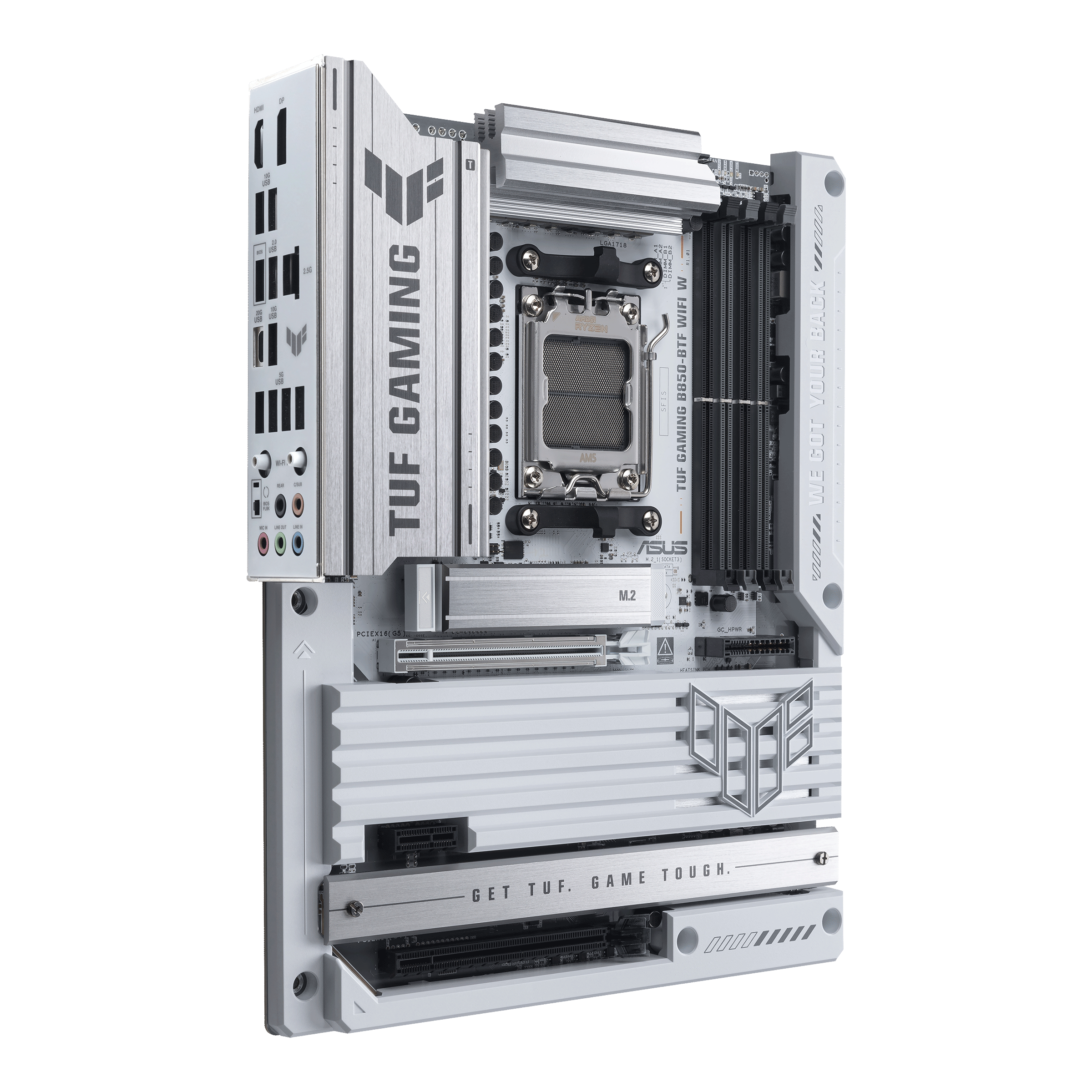 Asus TUF GAMING B850-BTF WIFI W Sc-AM5 DDR5 800Mhz 3xM2 WİFİ7 2.5Gbit ATX AMD Anakart