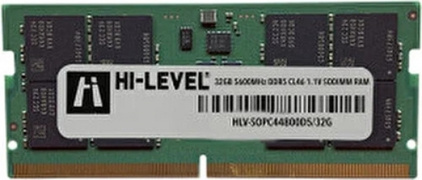 Hi-Level HLV-SOPC44800D5/32G 32 GB DDR5 5600Mhz CL46 Notebook Bellekler