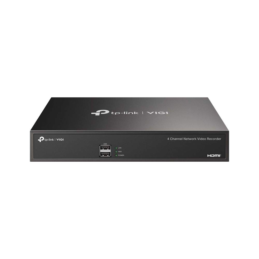 Tp-Link NVR1004H 4 Kanal 4MP VGA HDMI 1xSATA 6TB HDD Destekli NVR Kayıt Cihazı