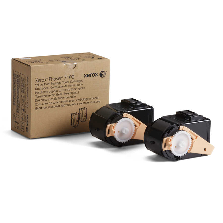 Xerox 106R02611 Phaser 7100 9.000 Sayfalık Yüksek Kapasiteli Sarı Orijinal Laser Toner