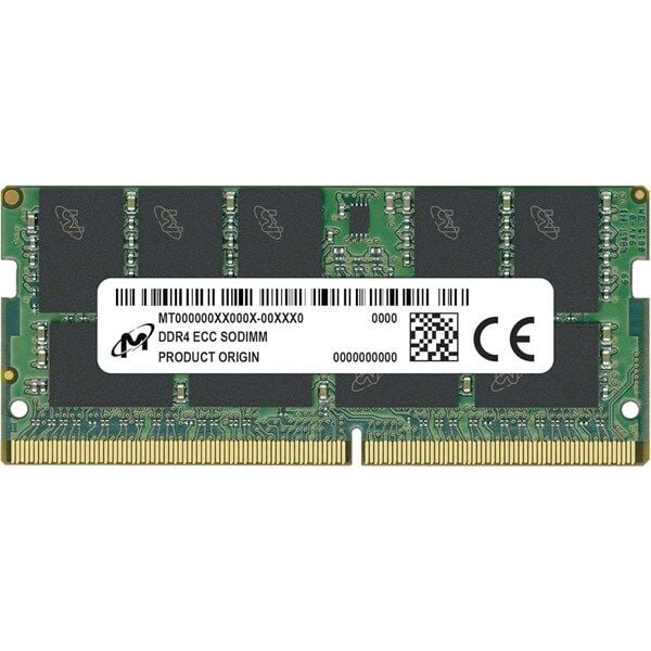 Crucial CT16G4TFD8266 16 GB DDR4 2666Mhz ECC Notebook Bellek