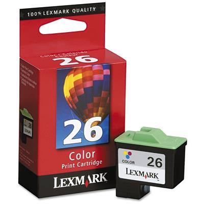 Lexmark 10N0026E 26 3 Renkli Orijinal Kartuş