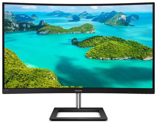 Phılıps 325E1C/00 31.5 inch 2560x1440 4ms 75Hz Multimedia VGA HDMI DP Curved Monitör