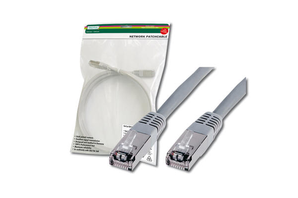 Digitus DK-1531-150 15 Mt CAT5E AWG26/7 S/FTP Gri Patch Cord Kablo