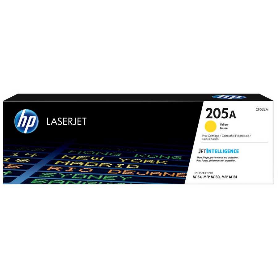 Hp CF532A 205A 900 Sayfalık Sarı Orjinal Laser Toner