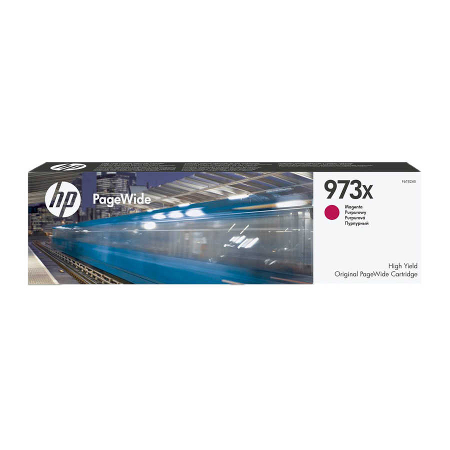 Hp F6T82AE 973X 7000 Sayfalık PageWide Yüksek Kapasiteli Kırmızı Orijinal Inkjet Kartuş
