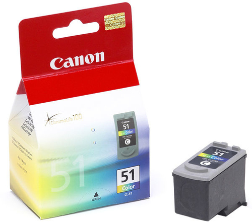 Canon 0618B001 CL-51 7ml Mavi Kırmızı Sarı Orjinal Inkjet Kartuş