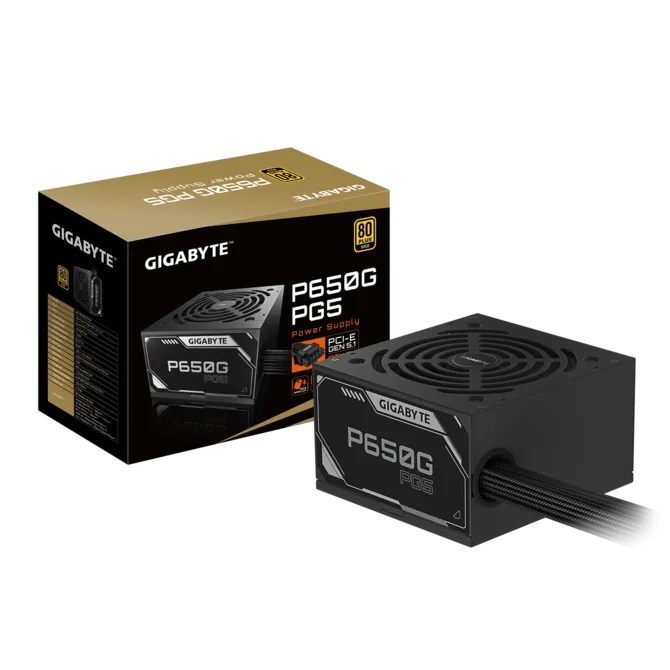 Gigabyte GP-P650G-PG5 650W 80 Plus Gold 12cm Fanlı Gen5 ATX Power Suplly