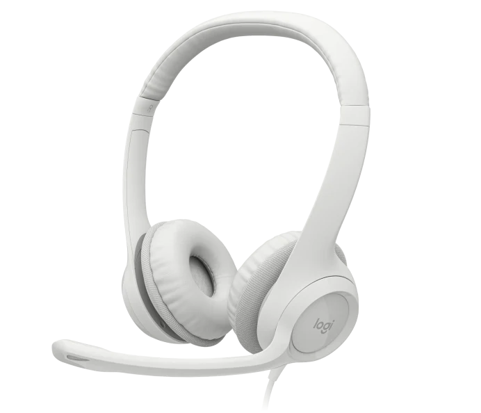 Logitech 981-001286 H390 USB Kafa Bantlı Beyaz Mikrofonlu Kulaklık