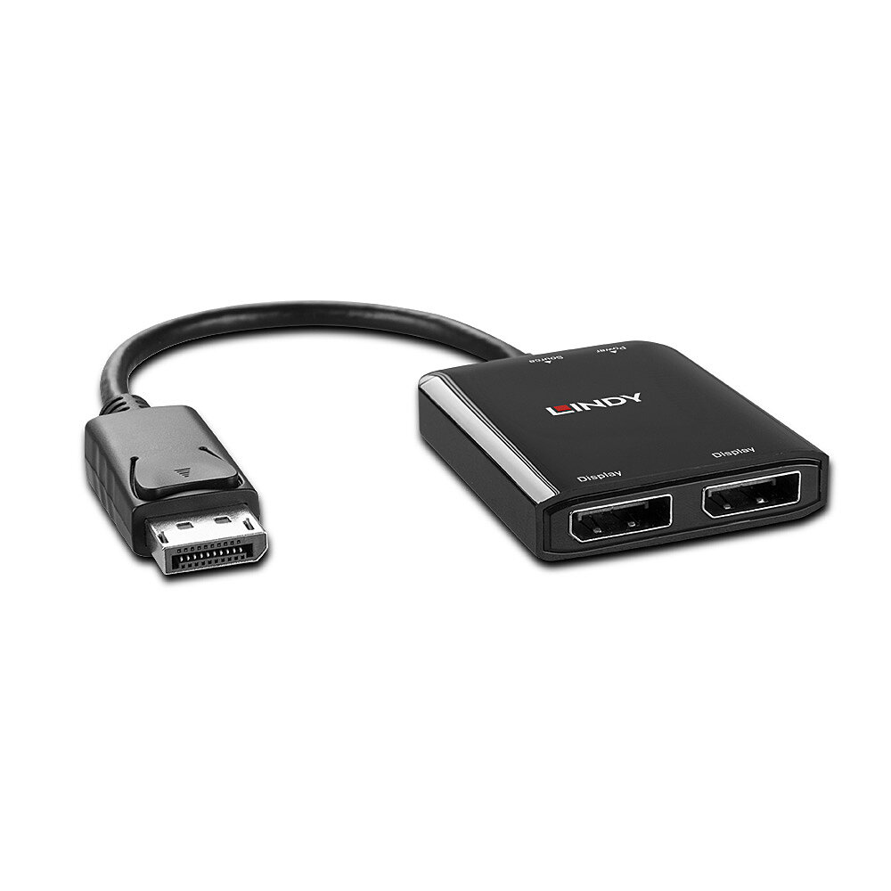 Lindy LIN-38430 Display Port to 2 x DisplayPort 1.2 MST Display Port Çoklayıcı