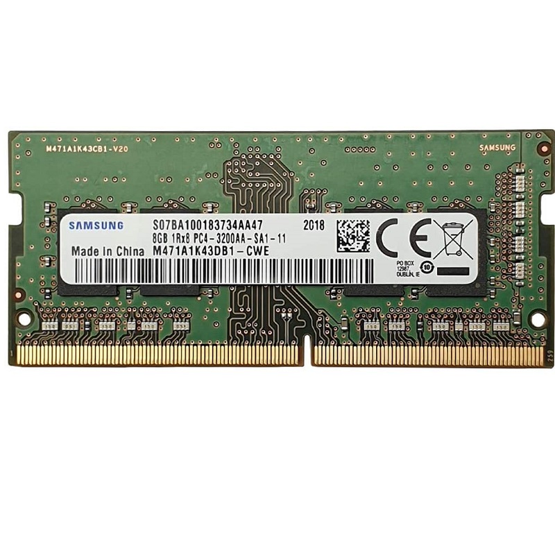 Samsung M471A1K43EB1-CWE 8 GB DDR4 3200Mhz Notebook Bellek