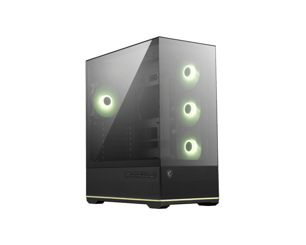 Msi MAG PANO 110R PZ PSU YOK 4x12cm ARG Fanlı ATX Panoramik Oyuncu Kasası