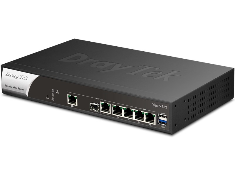 Drytek VIGOR 2962 4 Port Gigabit 2200Mbps Dual WAN High VPN Router