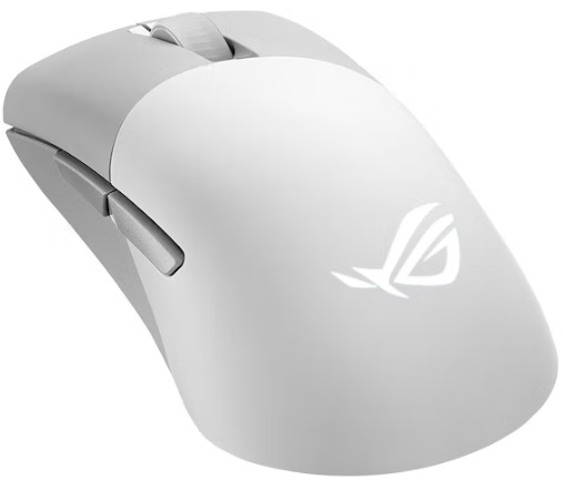 Asus ROG KERIS WIRELESS AIMPOINT 36000Dpi 5 Tuşlu Bluetooth Switch Beyaz Kablosuz Mouse